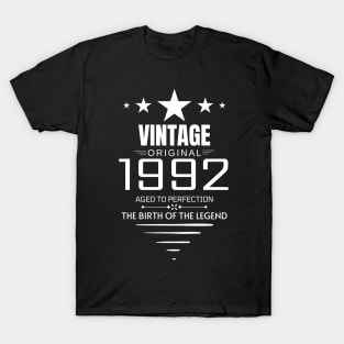 Vintage 1992 - Birthday Gift T-Shirt